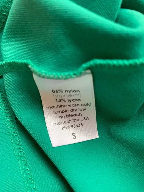 Susana Monaco Strapless Tube Top in Garden Green Small - Picture 4 of 4